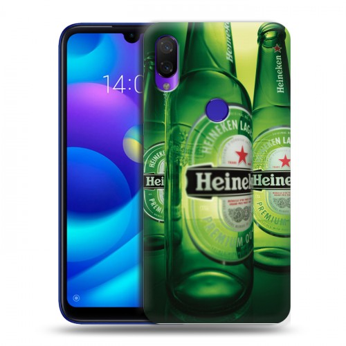 Дизайнерский пластиковый чехол для Xiaomi Mi Play Heineken