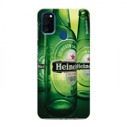 Дизайнерский силиконовый чехол для Samsung Galaxy M30s Heineken