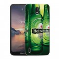 Дизайнерский силиконовый чехол для Nokia 1.3 Heineken