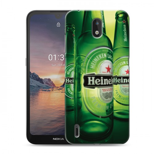 Дизайнерский силиконовый чехол для Nokia 1.3 Heineken