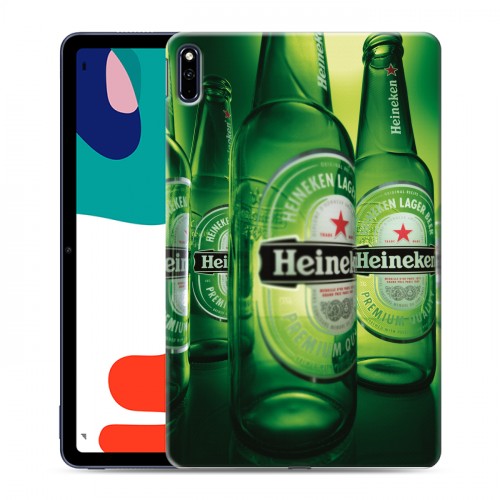 Дизайнерский силиконовый с усиленными углами чехол для Huawei MatePad Heineken