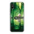 Дизайнерский силиконовый чехол для Xiaomi RedMi 9A Heineken