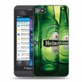 Дизайнерский пластиковый чехол для BlackBerry Z10 Heineken