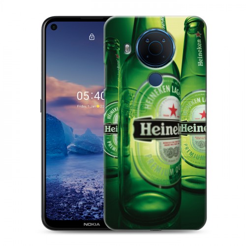 Дизайнерский силиконовый чехол для Nokia 5.4 Heineken