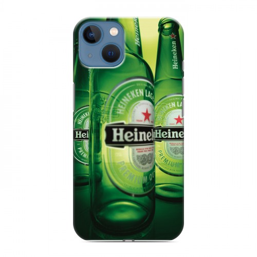 Дизайнерский силиконовый чехол для Iphone 13 Heineken