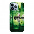 Дизайнерский силиконовый чехол для Iphone 13 Pro Heineken