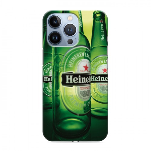 Дизайнерский силиконовый чехол для Iphone 13 Pro Heineken