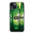 Дизайнерский пластиковый чехол для Iphone 14 Heineken