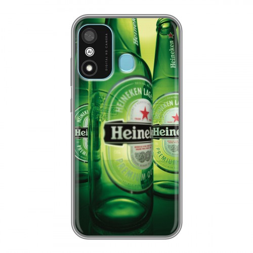 Дизайнерский силиконовый чехол для Itel A27 Heineken