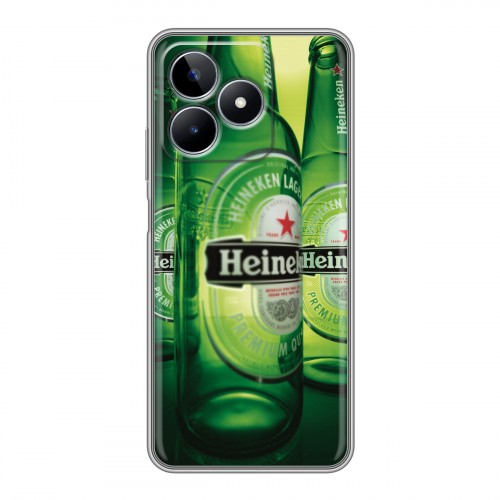 Дизайнерский силиконовый чехол для Realme C53 Heineken