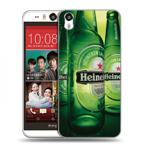 Дизайнерский силиконовый чехол для HTC Desire Eye Heineken