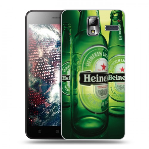 Дизайнерский силиконовый чехол для Lenovo S580 Ideaphone Heineken