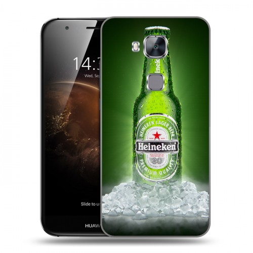 Дизайнерский пластиковый чехол для Huawei G8 Heineken