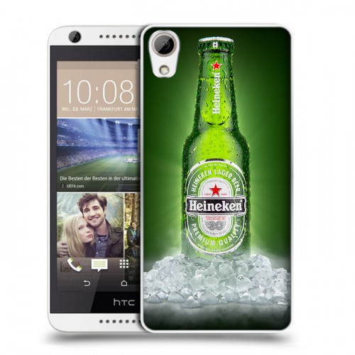 Дизайнерский силиконовый чехол для HTC Desire 626 Heineken