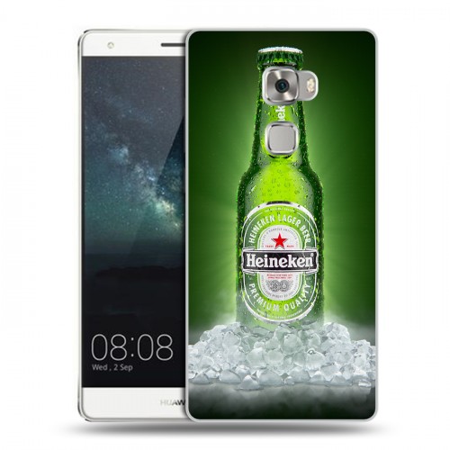 Дизайнерский пластиковый чехол для Huawei Mate S Heineken