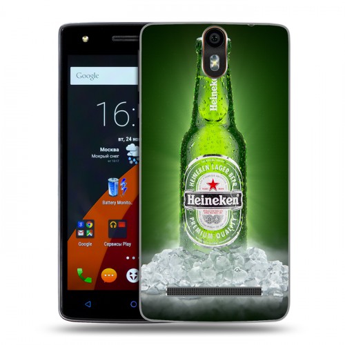 Дизайнерский силиконовый чехол для Wileyfox Storm Heineken