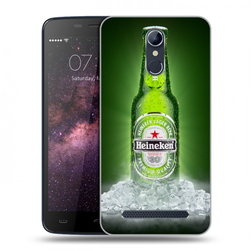 Дизайнерский силиконовый чехол для Homtom HT17 Heineken