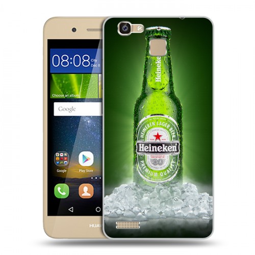 Дизайнерский пластиковый чехол для Huawei GR3 Heineken