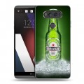 Дизайнерский пластиковый чехол для LG V20 Heineken