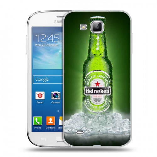 Дизайнерский пластиковый чехол для Samsung Galaxy Premier Heineken