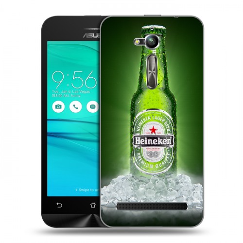 Дизайнерский пластиковый чехол для ASUS ZenFone Go ZB500KL Heineken