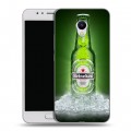 Дизайнерский силиконовый чехол для Meizu M5s Heineken