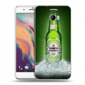 Дизайнерский пластиковый чехол для HTC One X10 Heineken