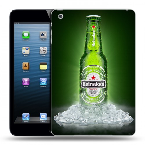 Дизайнерский силиконовый чехол для Ipad Mini Heineken