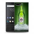 Дизайнерский пластиковый чехол для BlackBerry KEY2 Heineken