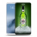 Дизайнерский пластиковый чехол для Meizu 16th Plus Heineken