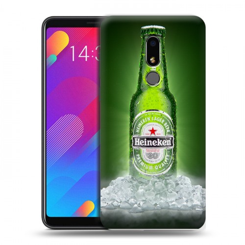 Дизайнерский пластиковый чехол для Meizu M8 Lite Heineken