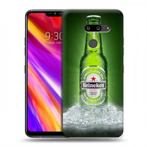 Дизайнерский пластиковый чехол для LG G8 ThinQ Heineken