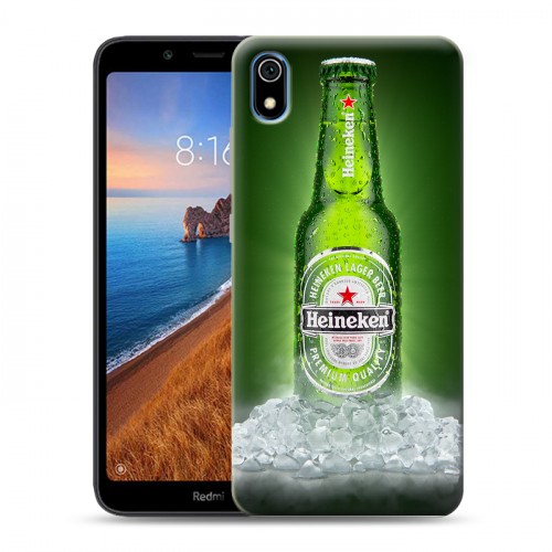 Дизайнерский силиконовый чехол для Xiaomi RedMi 7A Heineken