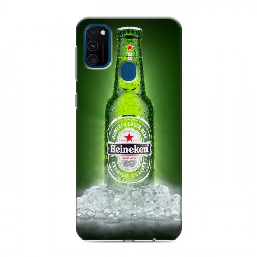 Дизайнерский силиконовый чехол для Samsung Galaxy M30s Heineken