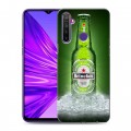 Дизайнерский силиконовый чехол для Realme 5 Heineken