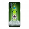 Дизайнерский силиконовый чехол для Realme C3 Heineken