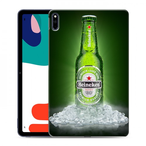 Дизайнерский силиконовый с усиленными углами чехол для Huawei MatePad Heineken