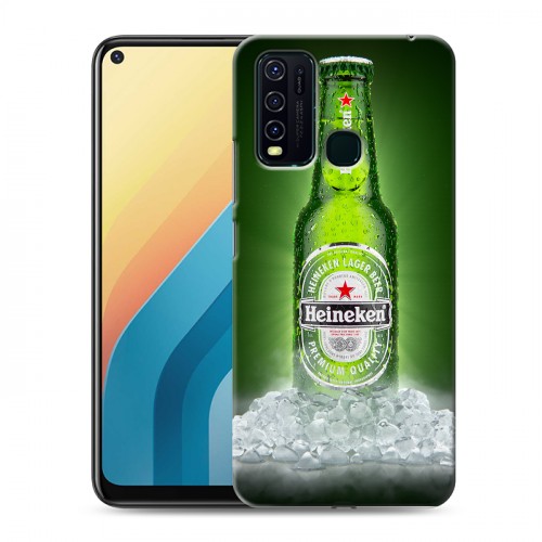 Дизайнерский пластиковый чехол для Vivo Y30 Heineken