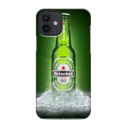 Дизайнерский силиконовый чехол для Iphone 12 Heineken