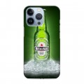 Дизайнерский силиконовый чехол для Iphone 13 Pro Heineken