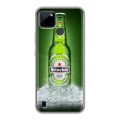 Дизайнерский силиконовый чехол для Realme C21Y Heineken