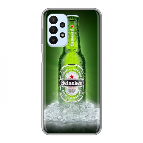 Дизайнерский силиконовый чехол для Samsung Galaxy A23 Heineken