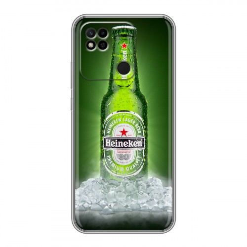 Дизайнерский пластиковый чехол для Xiaomi Redmi 10A Heineken