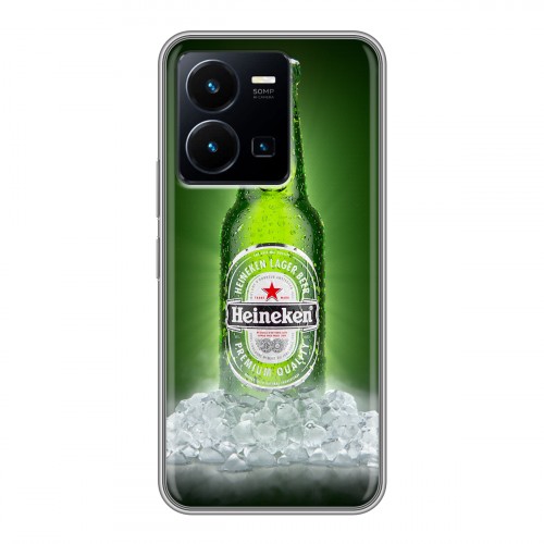 Дизайнерский силиконовый чехол для Vivo Y35 Heineken