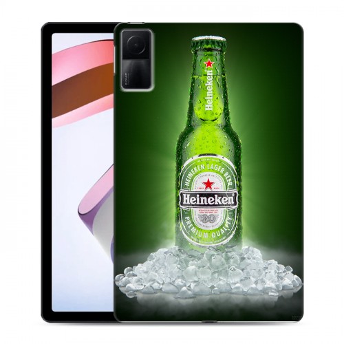 Дизайнерский силиконовый чехол для Xiaomi RedMi Pad Heineken