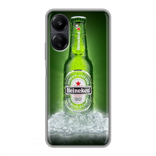 Дизайнерский силиконовый чехол для Xiaomi Poco C65 Heineken