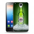 Дизайнерский пластиковый чехол для Lenovo S890 Heineken