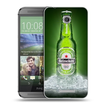 Дизайнерский силиконовый чехол для HTC Desire 510 Heineken (на заказ)