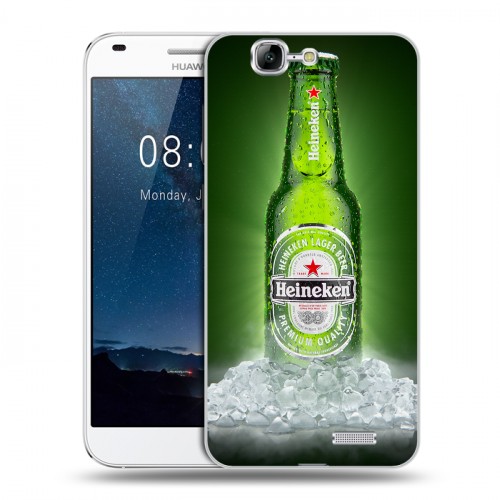 Дизайнерский пластиковый чехол для Huawei Ascend G7 Heineken