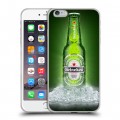 Дизайнерский силиконовый чехол для Iphone 6 Plus/6s Plus Heineken